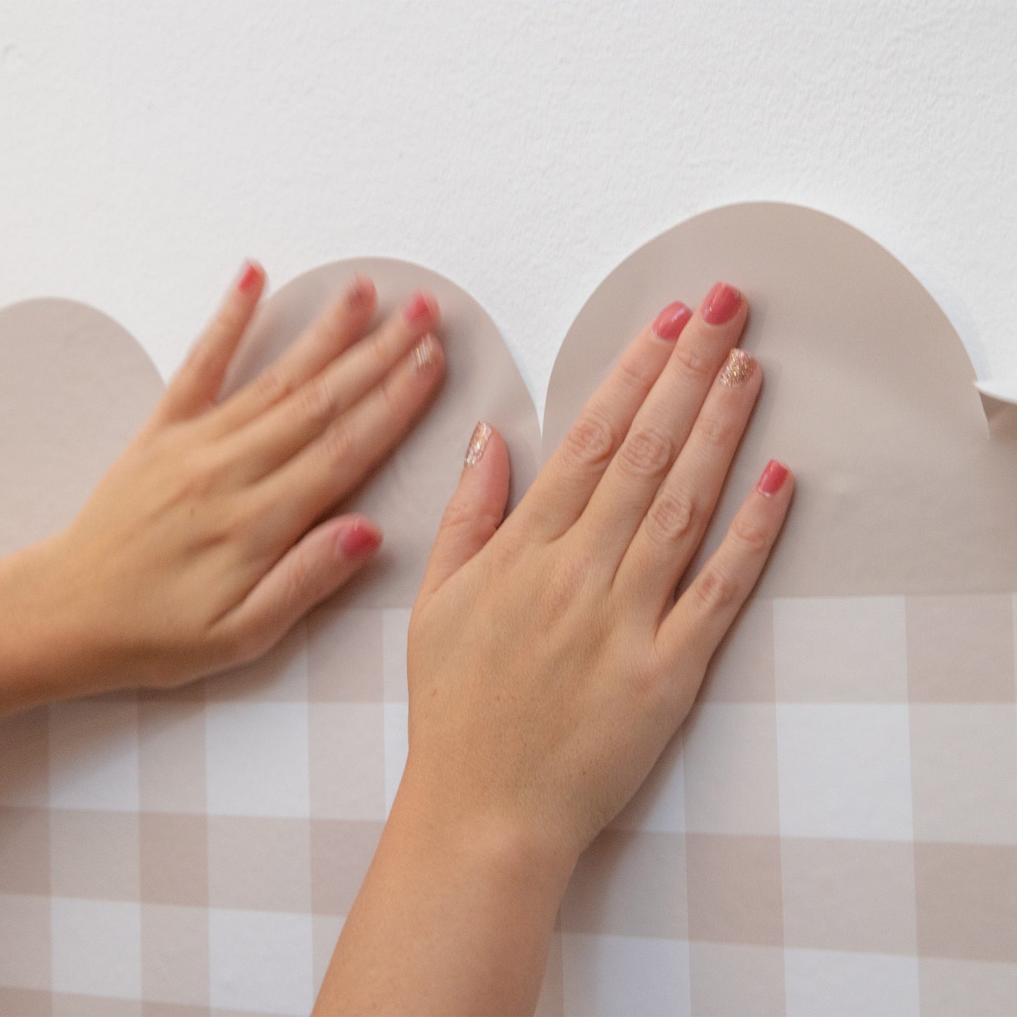 Scalloped Decorative Adhesive Vinyl