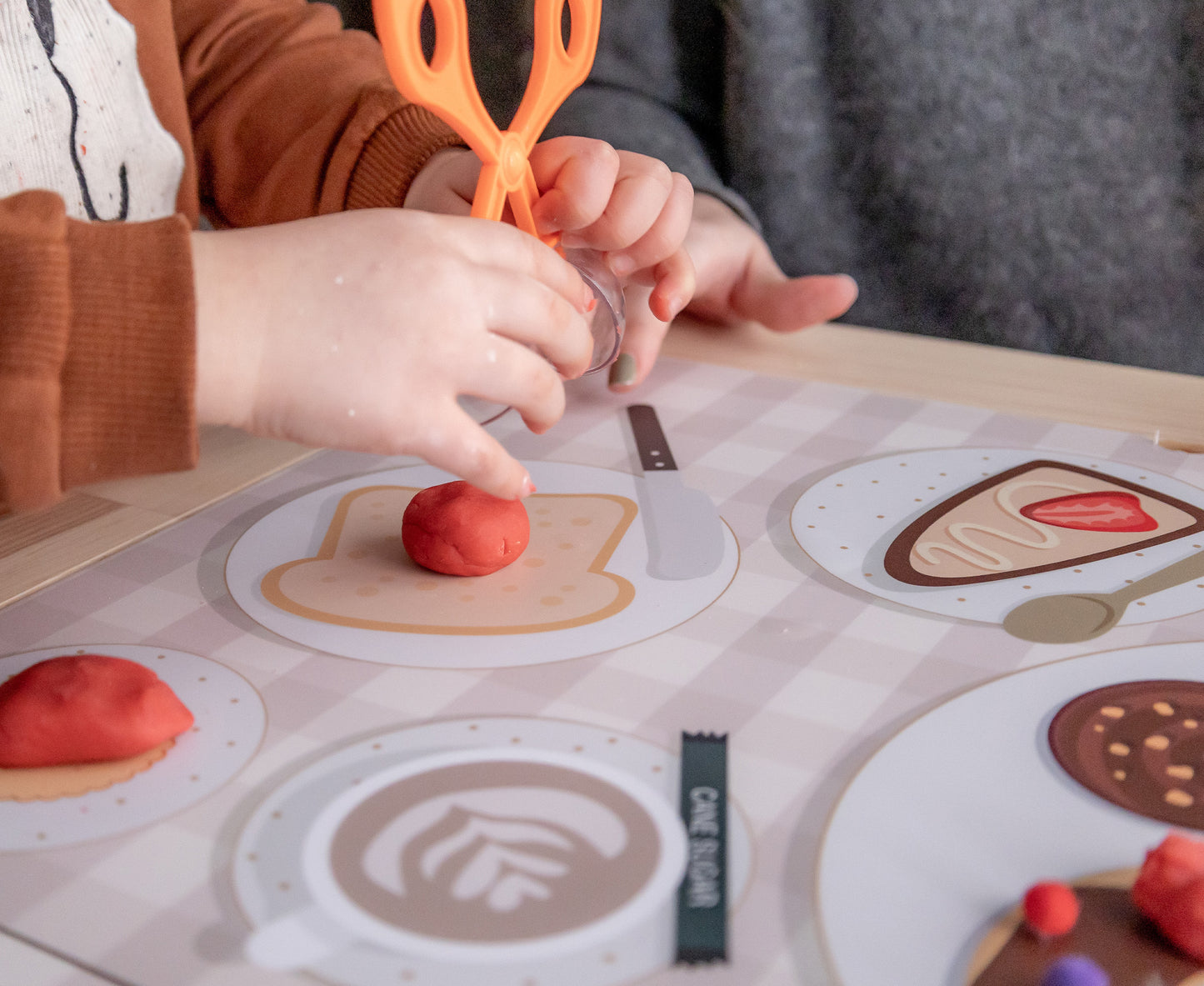 Stickers for children's table FLISAT from IKEA Restaurant