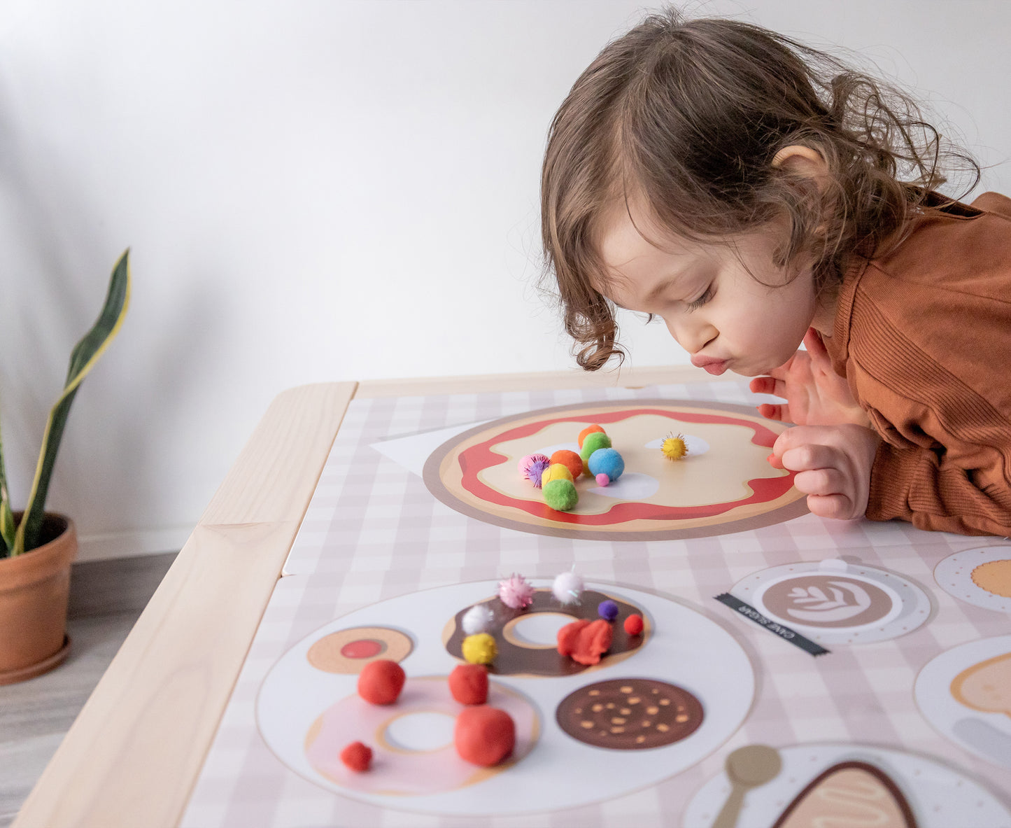 Stickers for children's table FLISAT from IKEA Restaurant