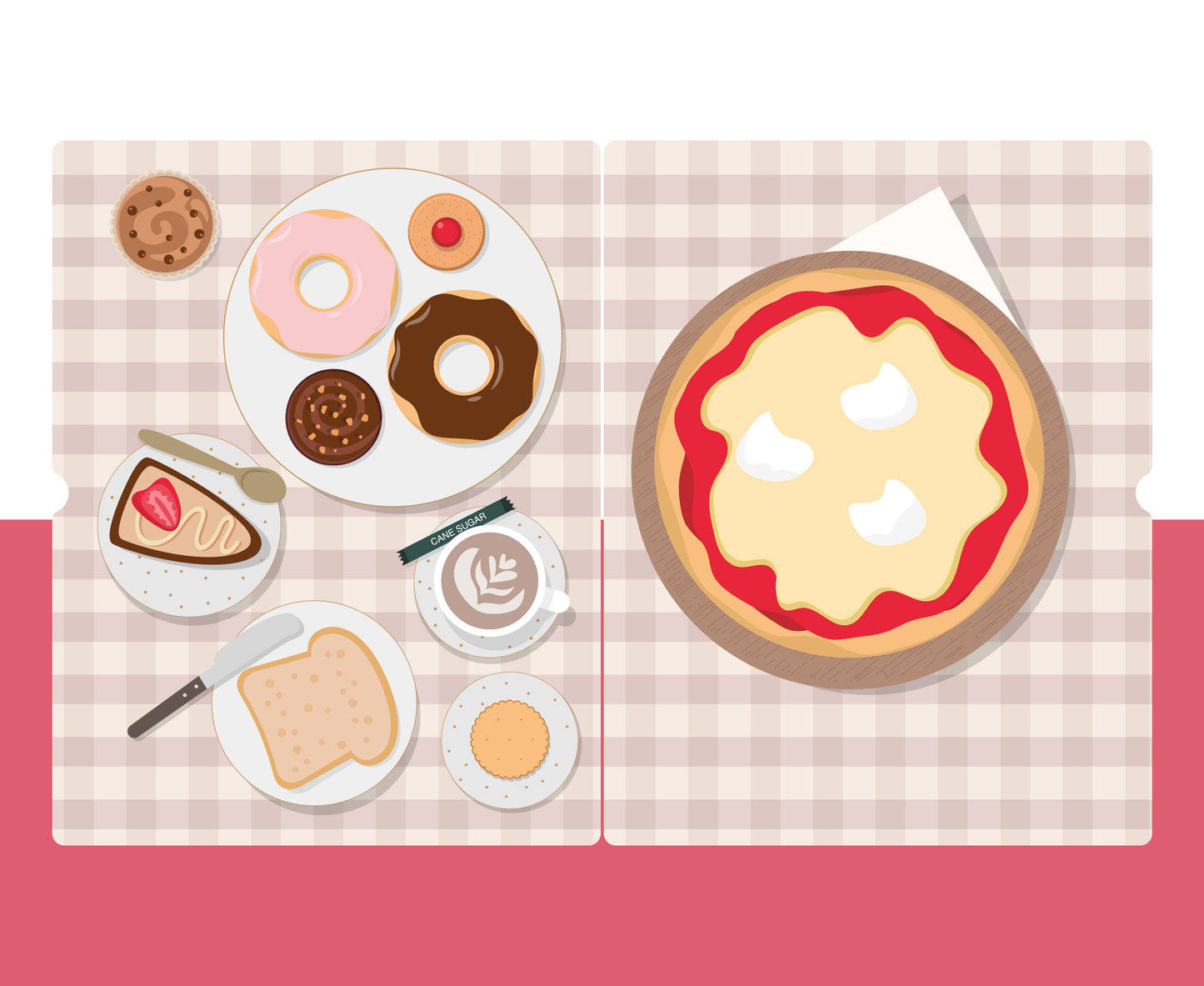 Stickers for children's table FLISAT from IKEA Restaurant