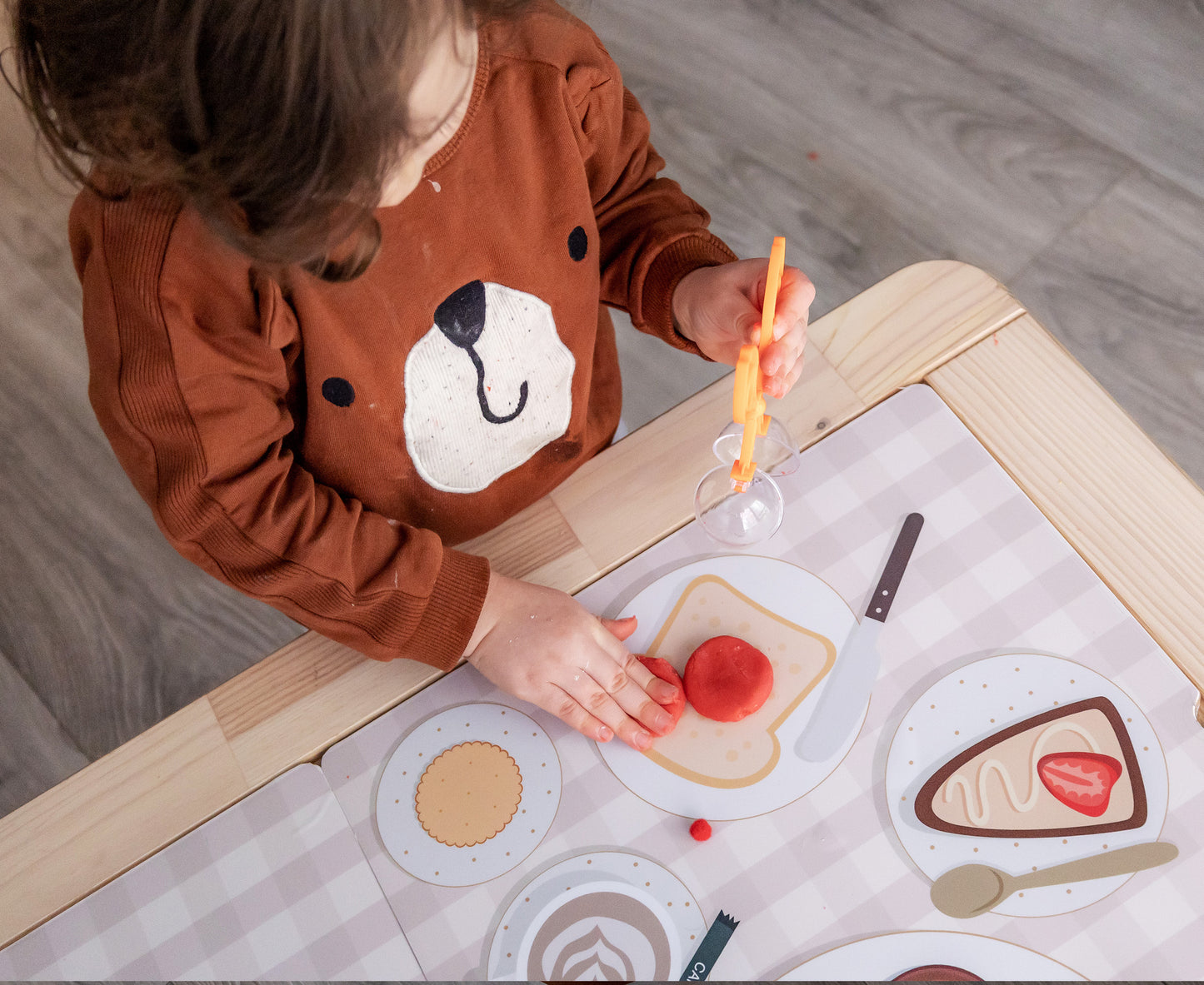 Stickers for children's table FLISAT from IKEA Restaurant
