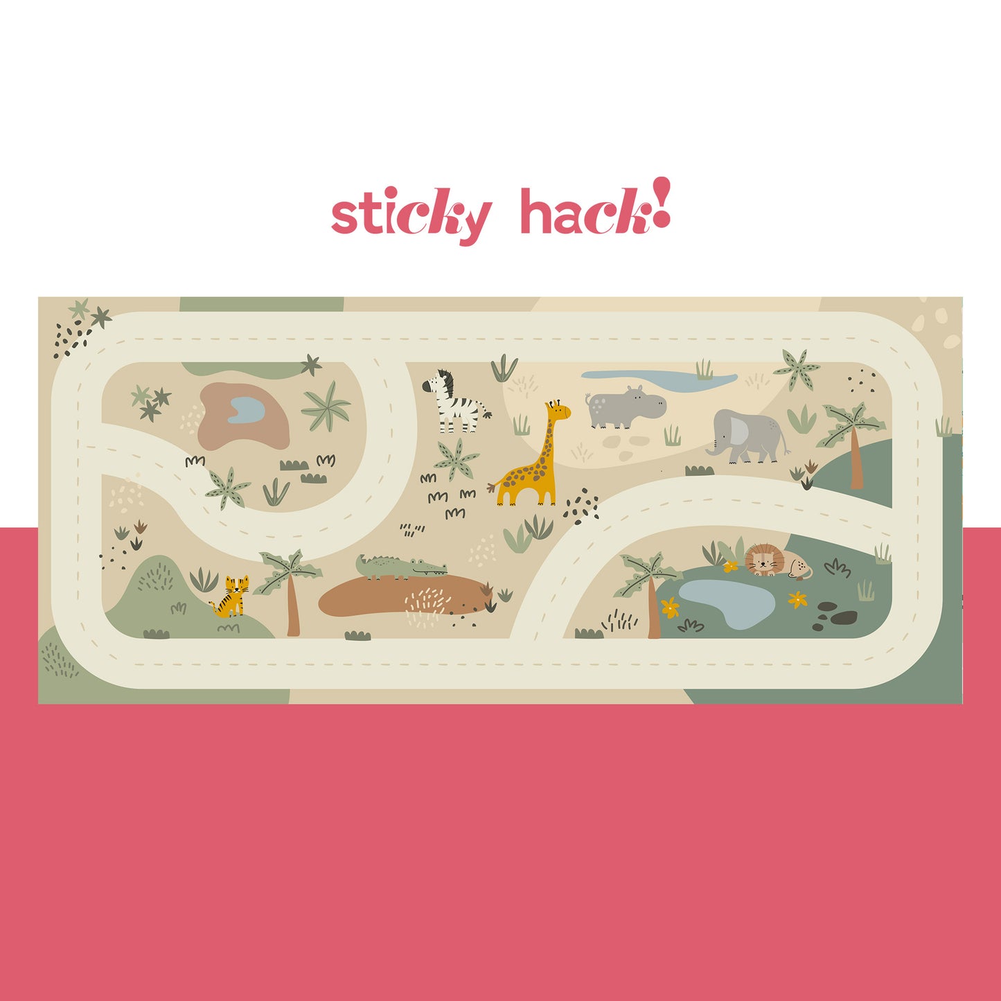 Stickers for IKEA TROFAST Safari