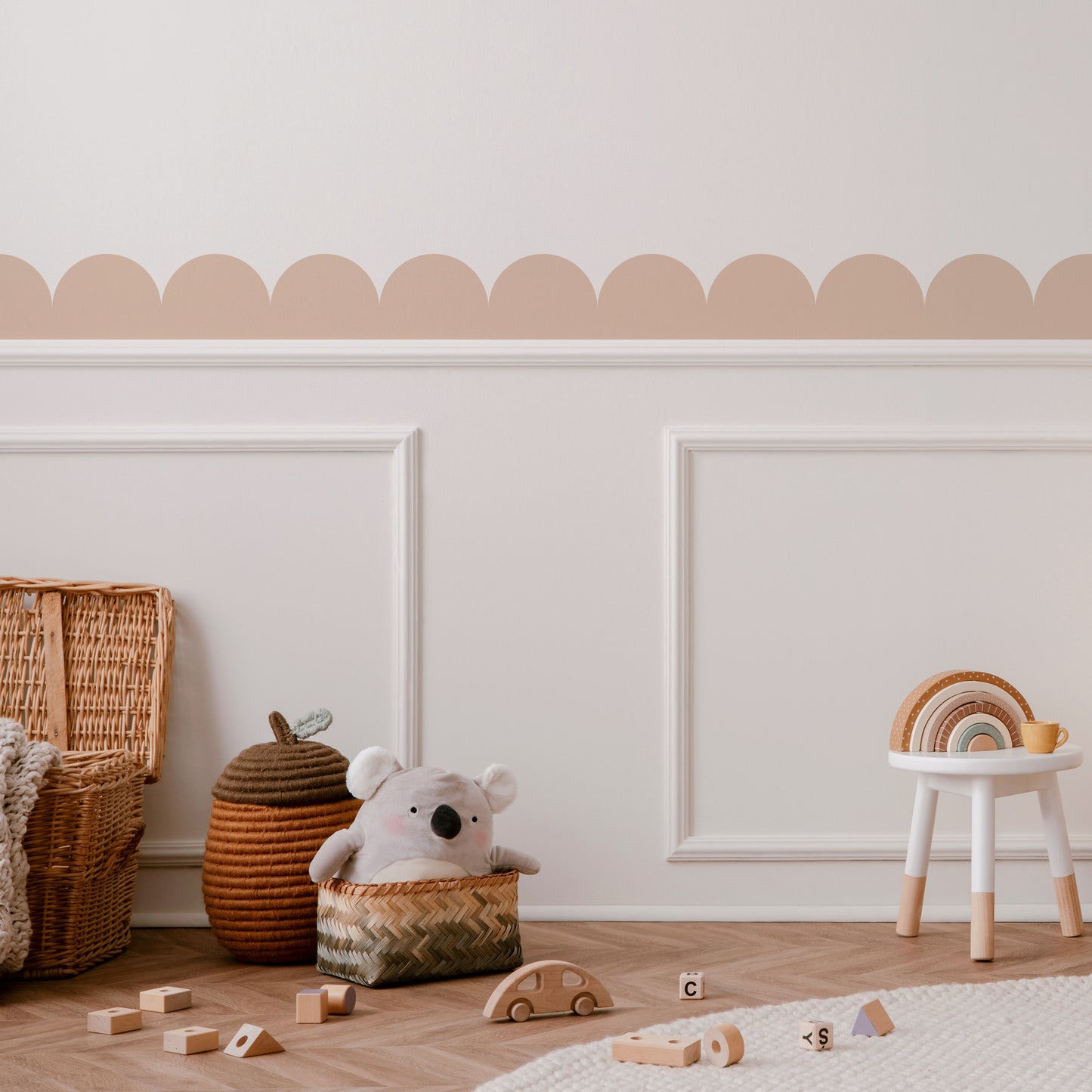 Scalloped Decorative Adhesive Vinyl