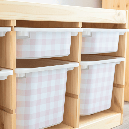 TROFAST Stickers | Short Side Drawers | Vichy | 6 Colors