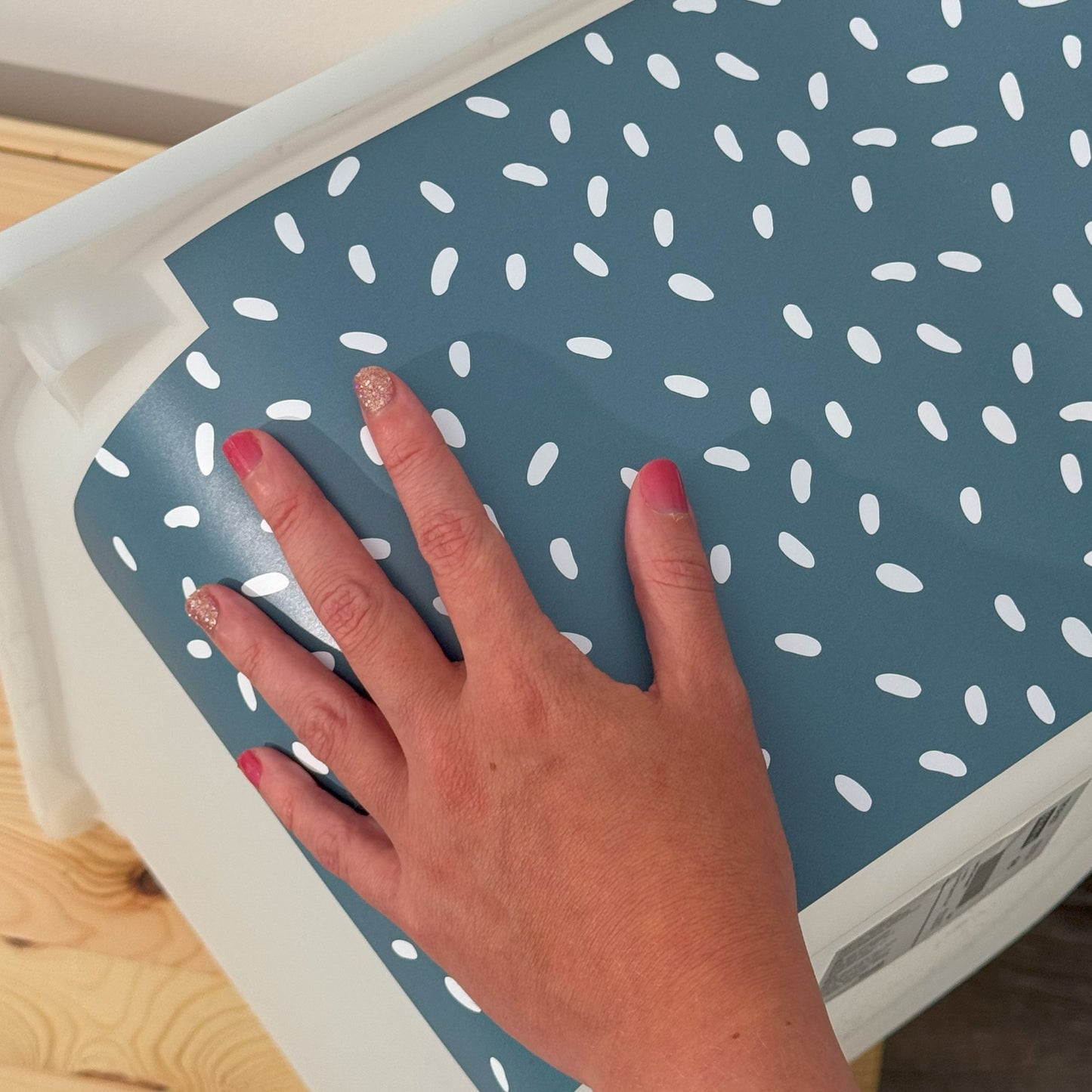 TROFAST Stickers | Short Side Drawers | Mini Irregular Dots | 12 Colors