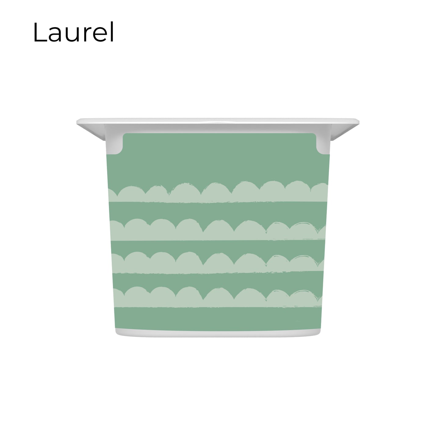 TROFAST Stickers | Short-Side Drawers | Scalloped | 12 Colors