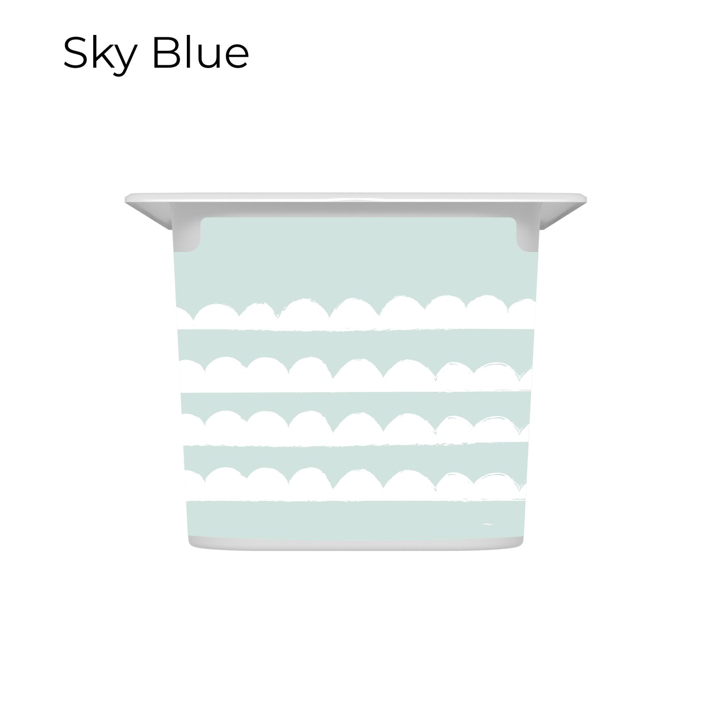 TROFAST Stickers | Short-Side Drawers | Scalloped | 12 Colors