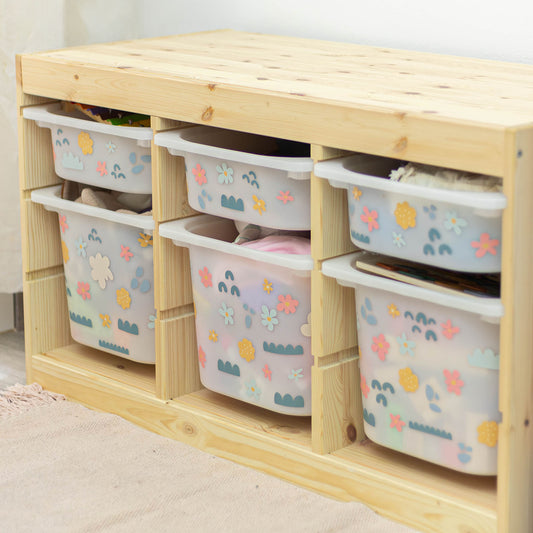 TROFAST Stickers | Short Side Drawers | Enchanted Forest