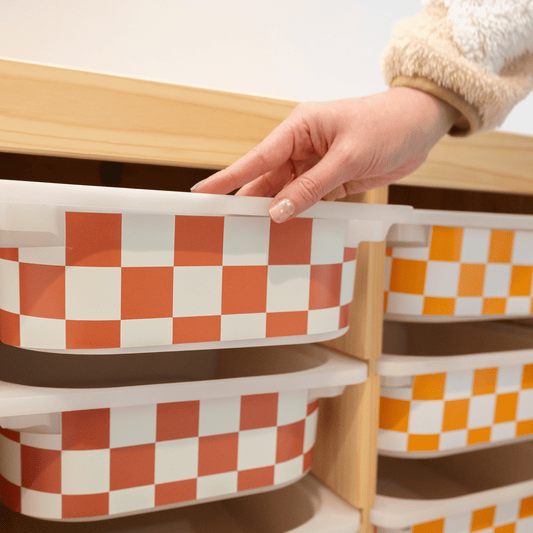 TROFAST Stickers | Short-Side Drawers | Chessboard | 11 Colors