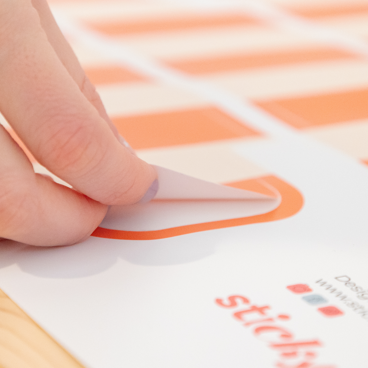 TROFAST Stickers | Short Side Drawers | Stripes | 6 Colors