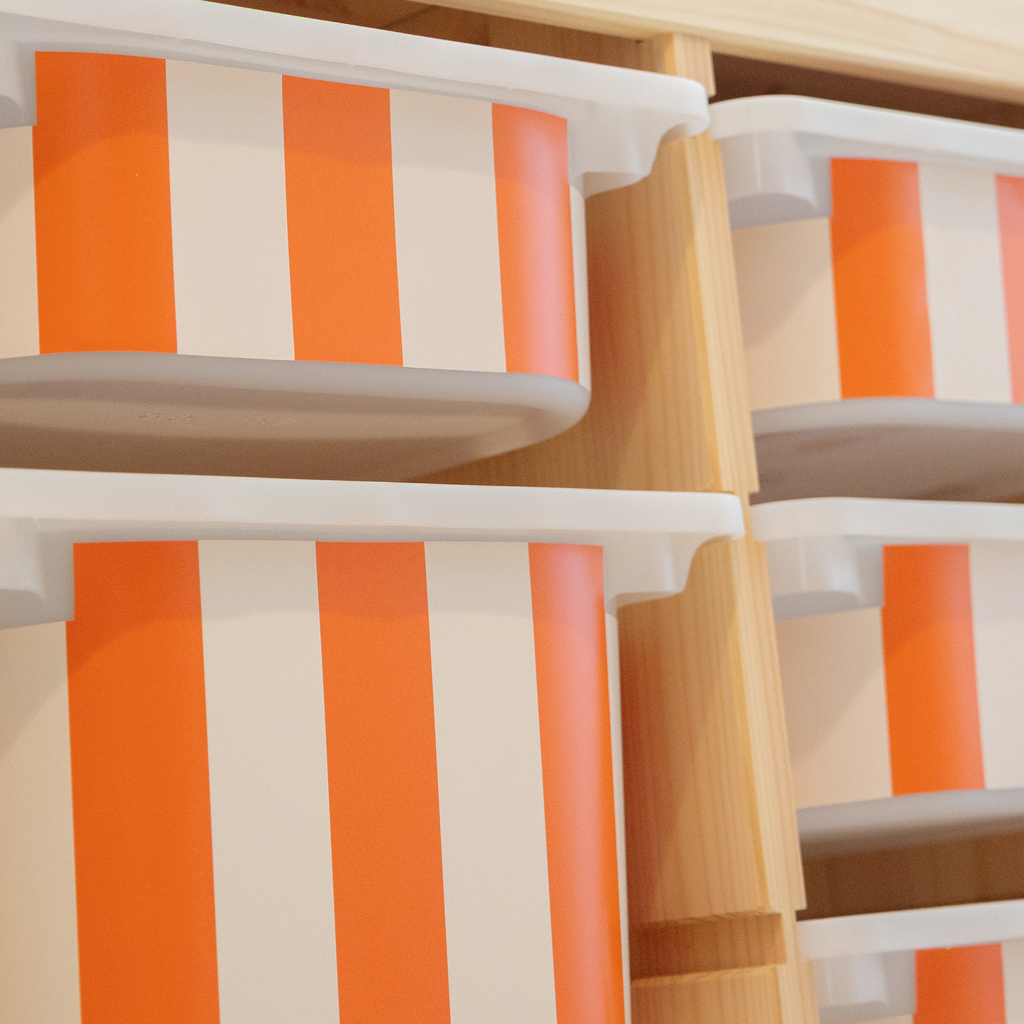 TROFAST Stickers | Short Side Drawers | Stripes | 6 Colors