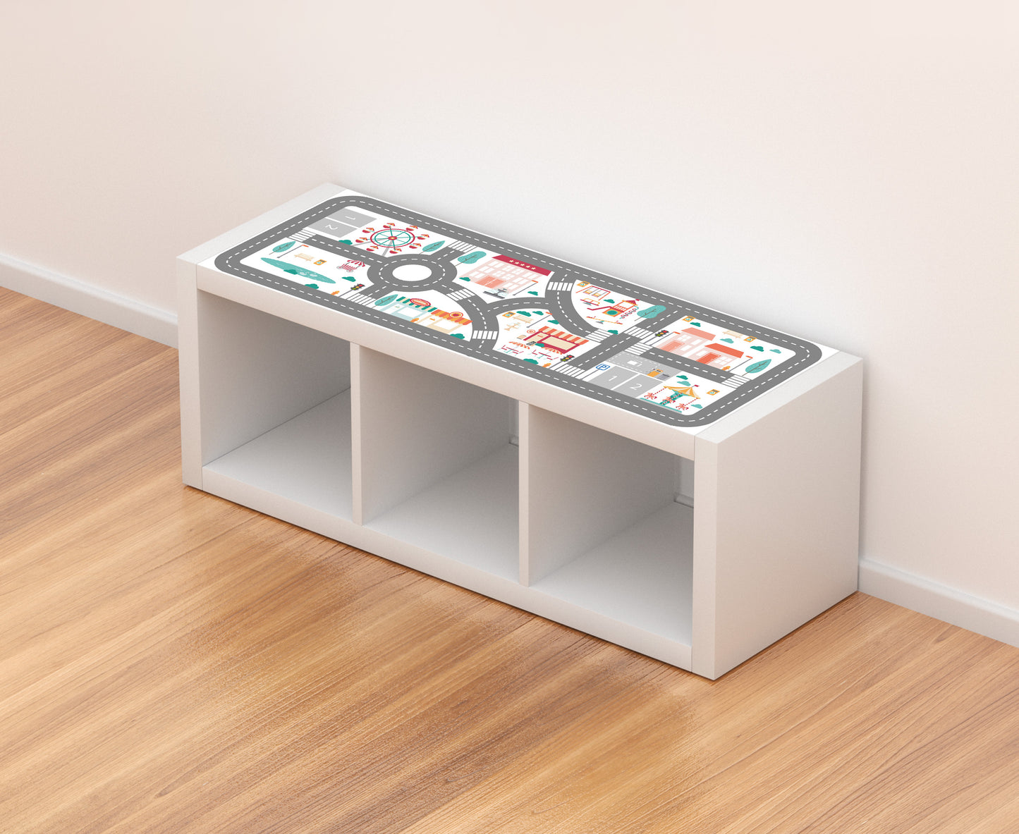 Stickers for IKEA KALLAX Fun City