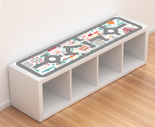 Stickers for IKEA KALLAX Fun City