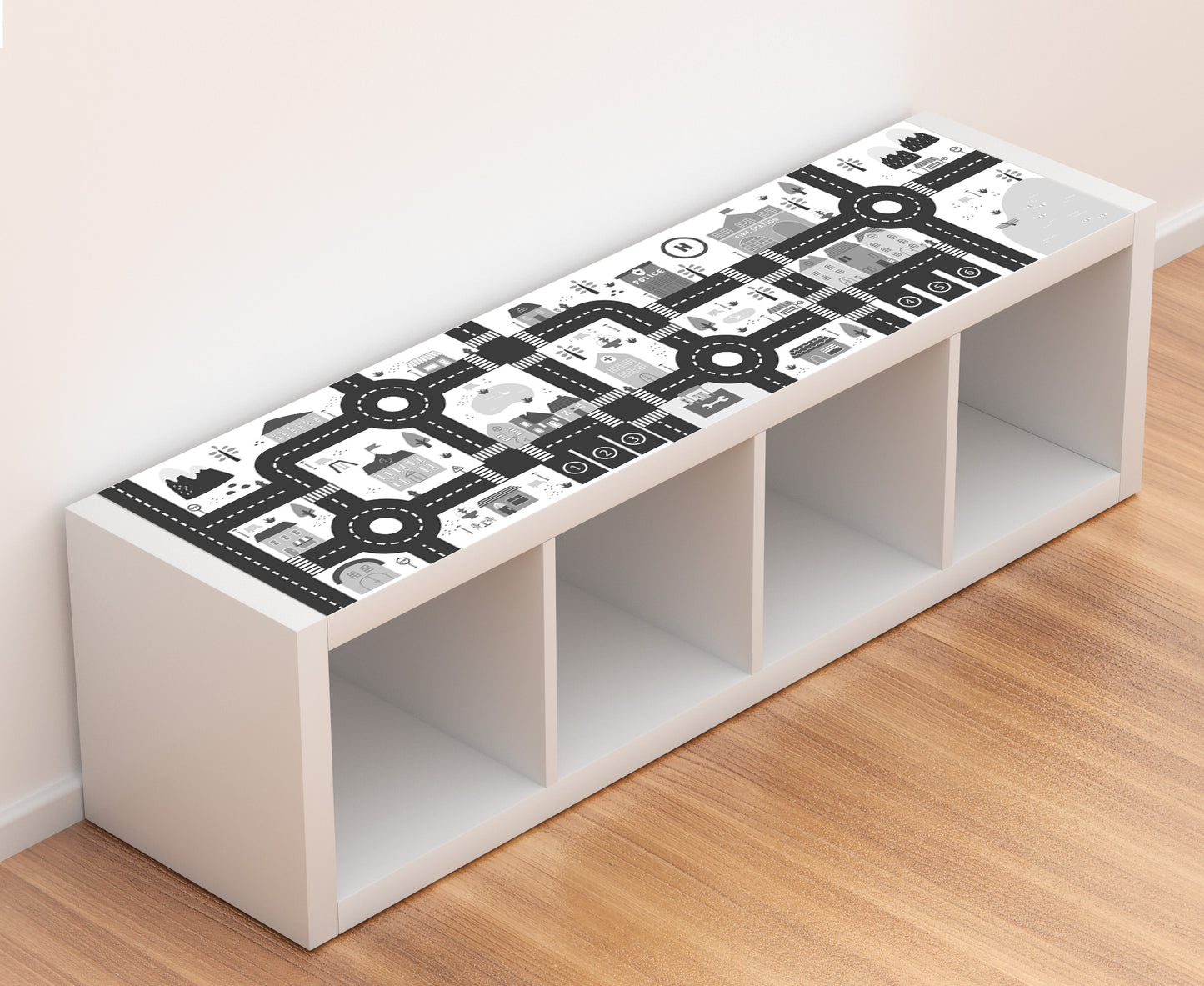 Stickers for IKEA KALLAX City Adventure