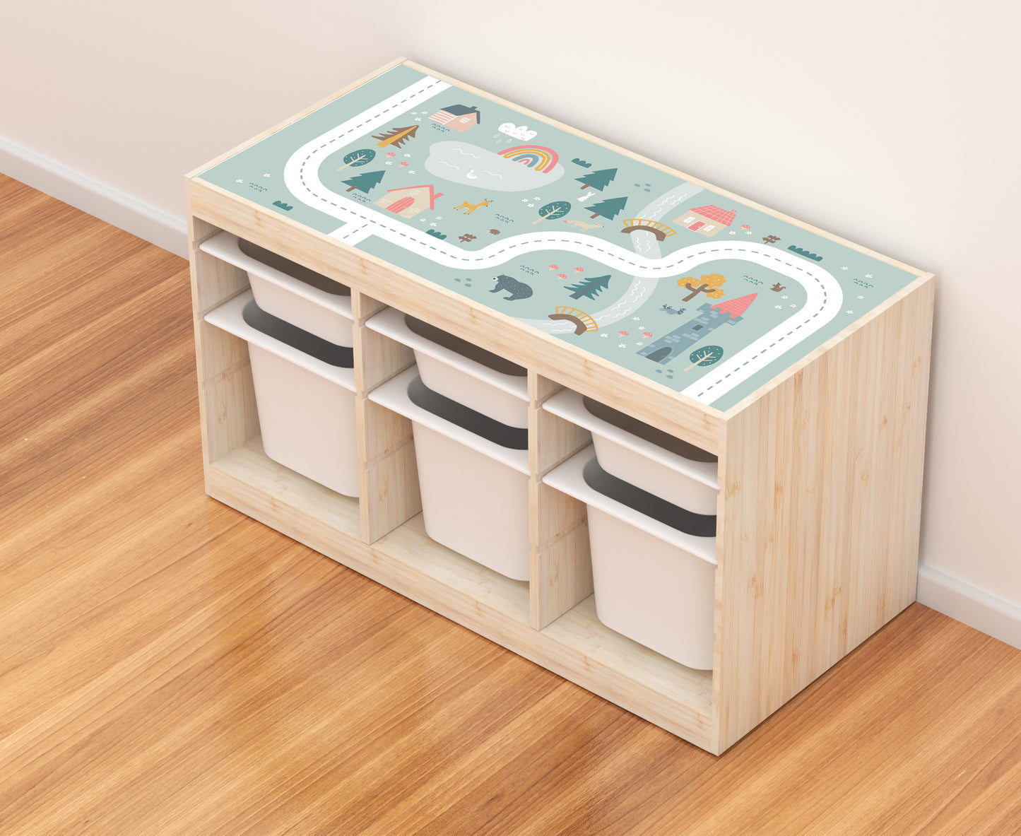 Stickers for IKEA TROFAST Enchanted Forest
