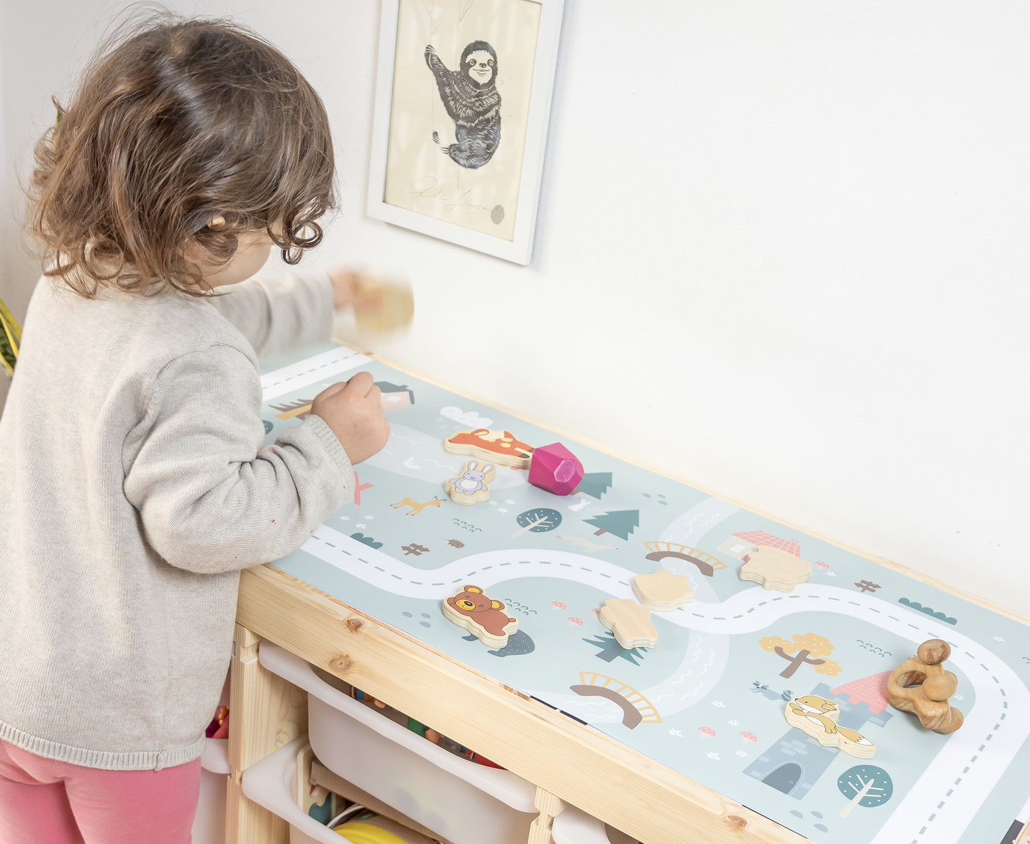 Stickers for IKEA TROFAST Enchanted Forest