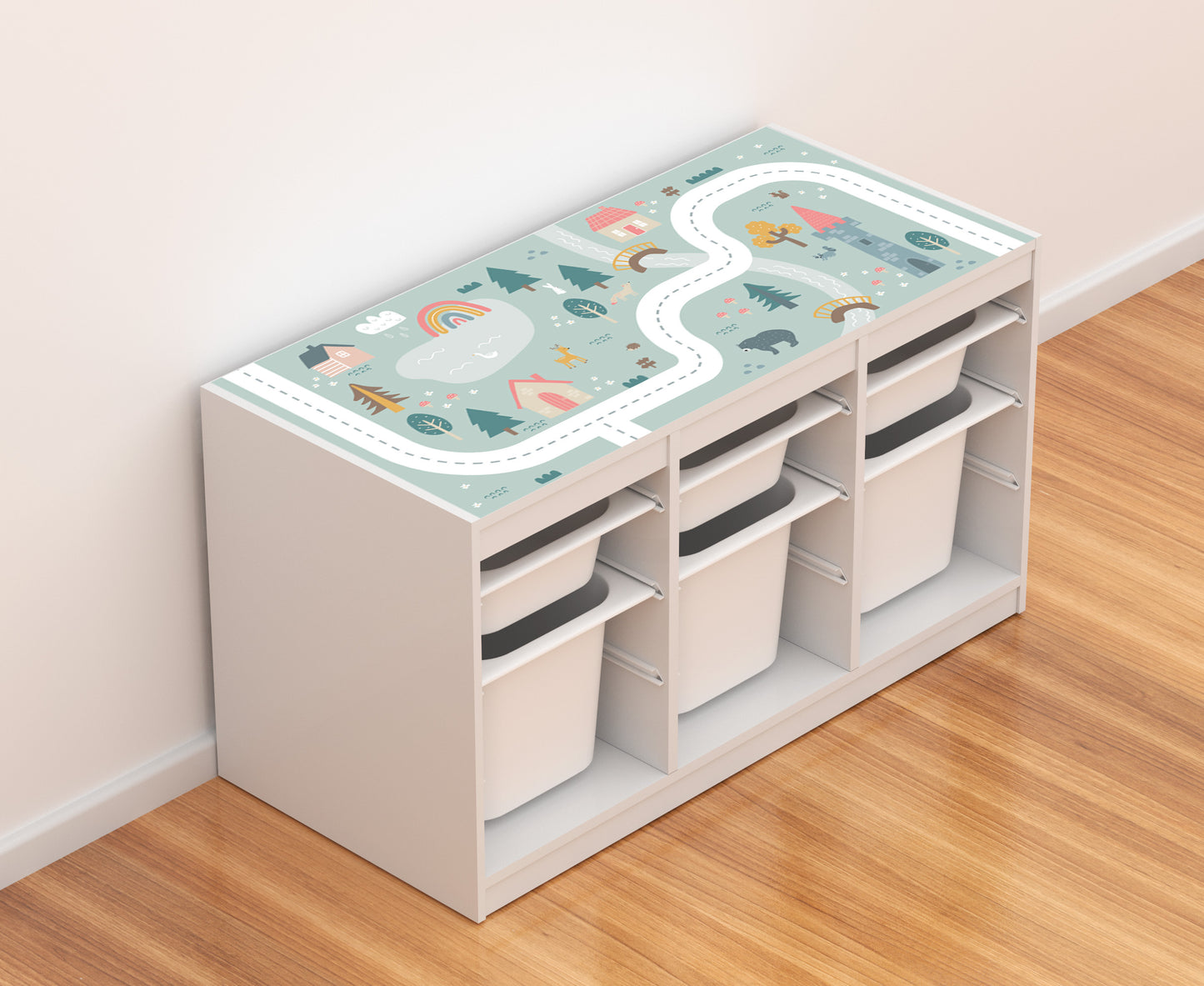 Stickers for IKEA TROFAST Enchanted Forest
