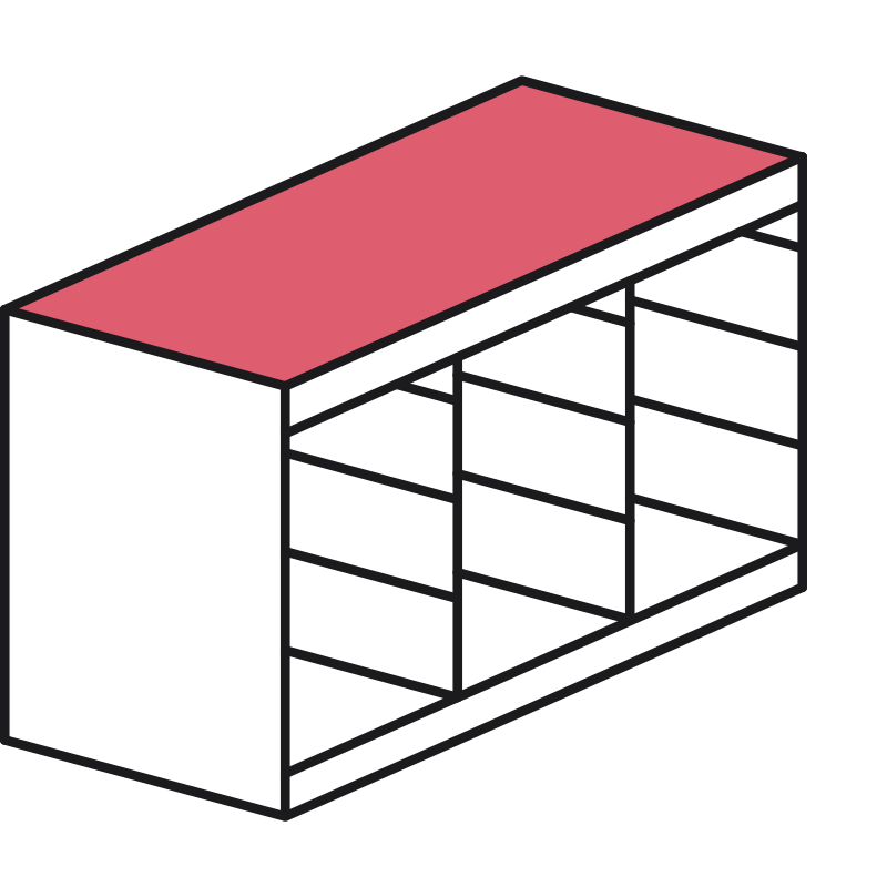 Pegatinas para IKEA TROFAST