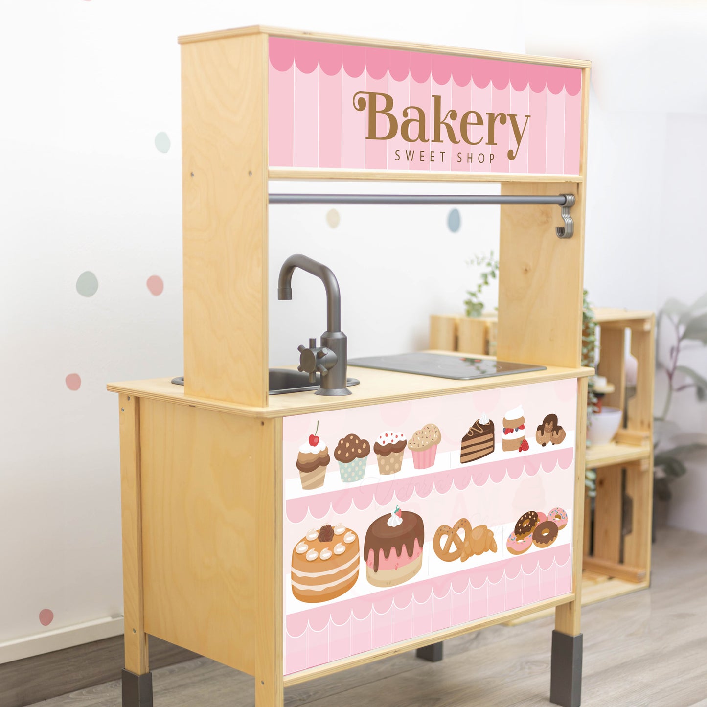 Pegatina para IKEA KITCHEN DUKTIG BAKERY SWEET SHOP