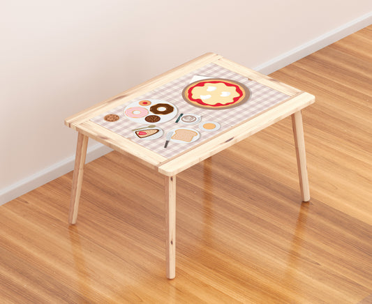 Stickers for children's table FLISAT from IKEA Restaurant