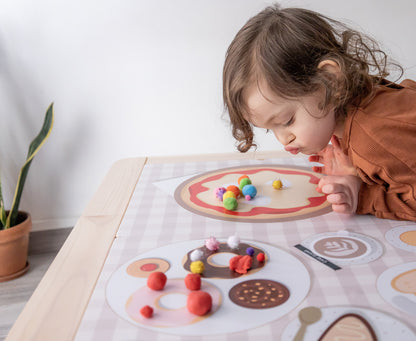 Pegatinas para mesa infantil FLISAT de IKEA Restaurant