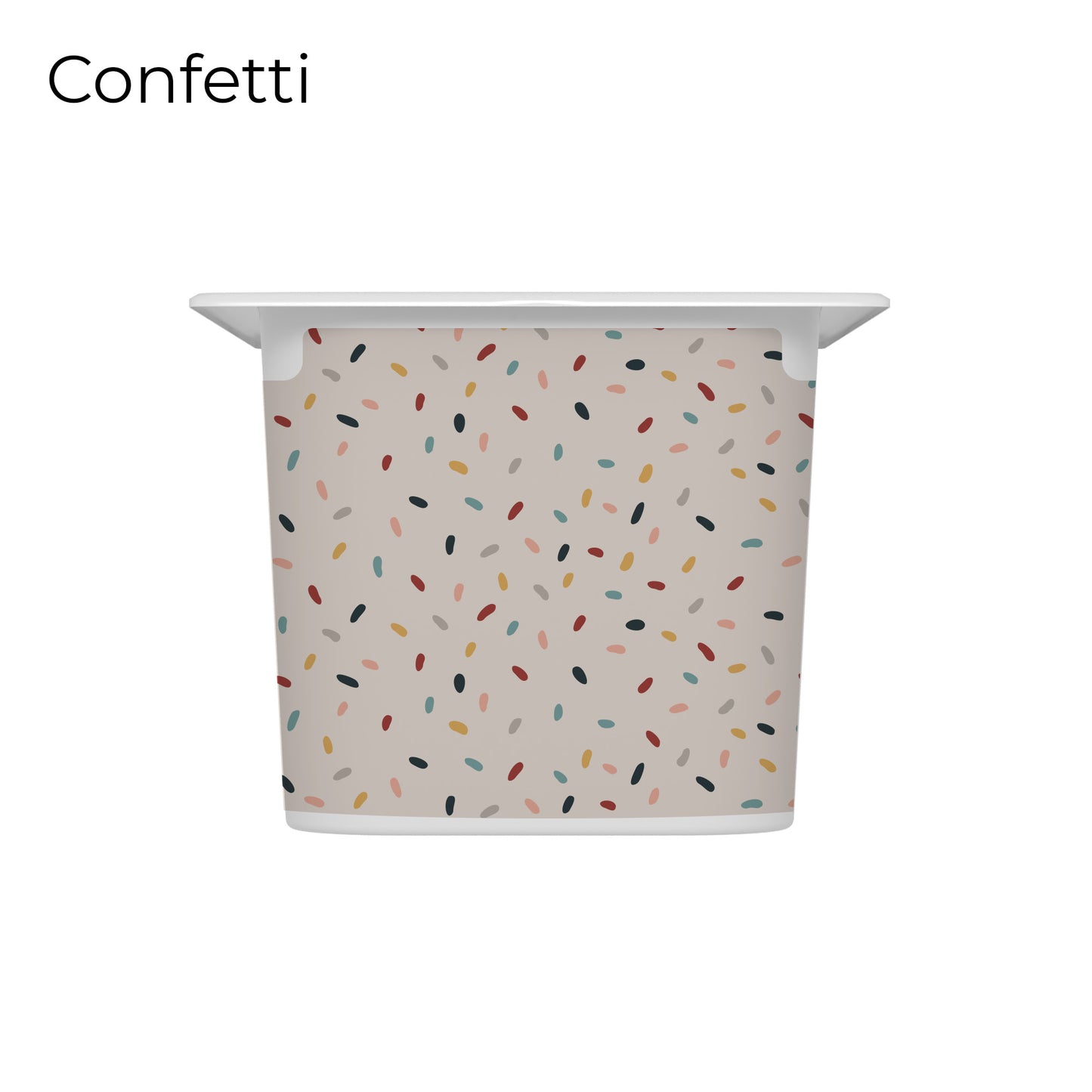 Pegatinas Frontales de Vinilo Adhesivo para Cajones IKEA TROFAST - Diseño Mini Irregular Dots