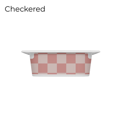 Pink_vinyl_decal_for_IKEA_Trofast_box_checkered_pattern_short_side_size_S