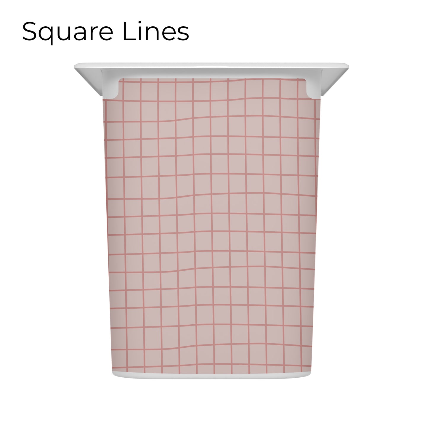 Pink_vinyl_decal_for_IKEA_Trofast_box_square_lines_pattern_variation_short_side_size_L