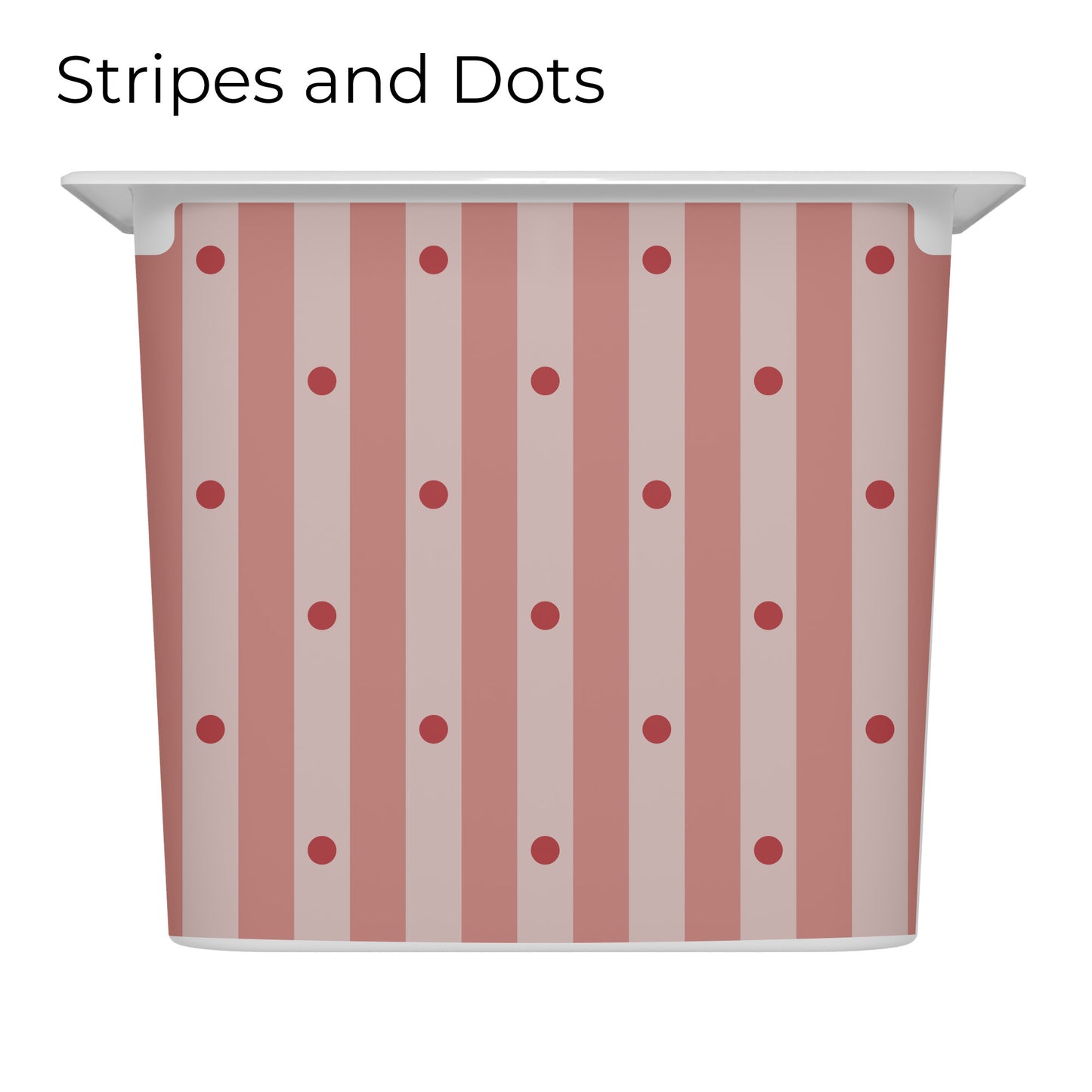 Pink_vinyl_decal_for_IKEA_Trofast_box_stripes_and_dots_pattern_long_side_size_L