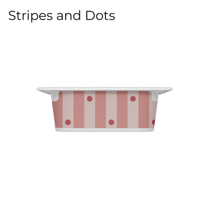 Pink_vinyl_decal_for_IKEA_Trofast_box_stripes_and_dots_pattern_short_side_size_S