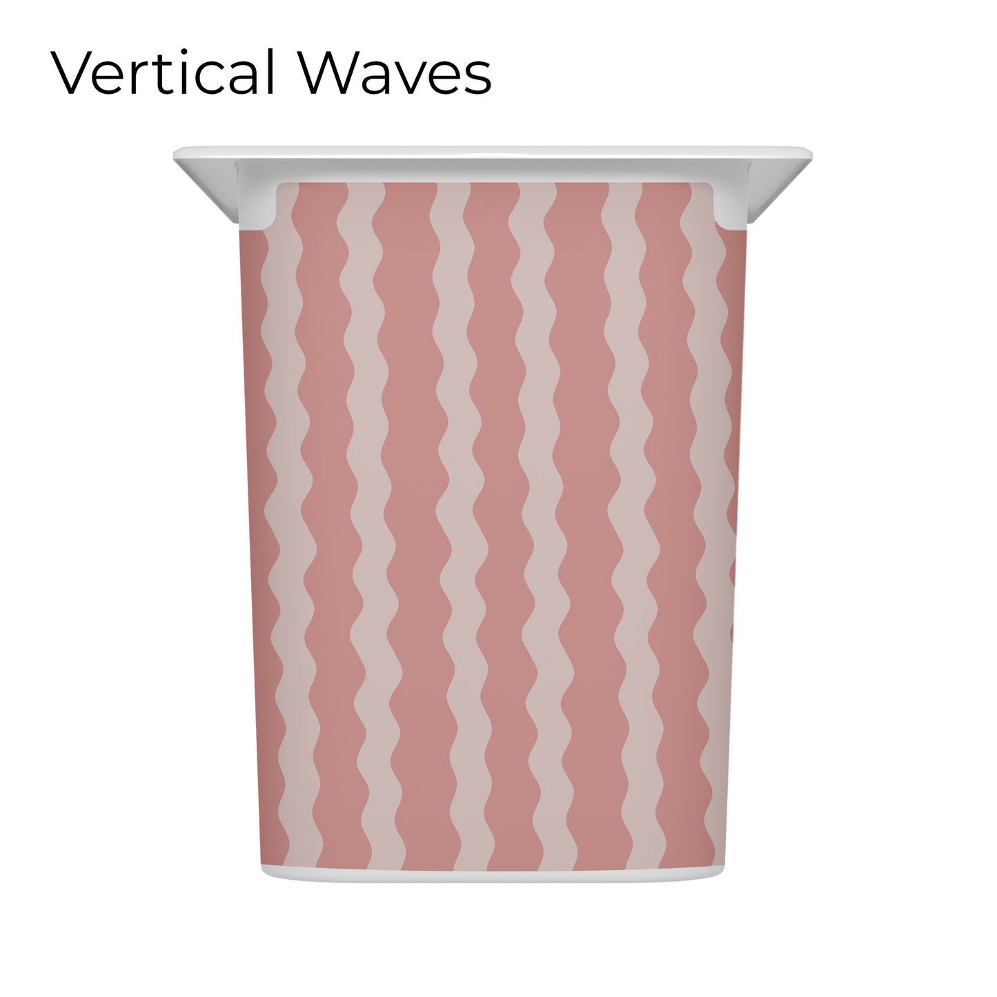Pink_vinyl_decal_for_IKEA_Trofast_box_vertical_waves_design_short_side_size_L