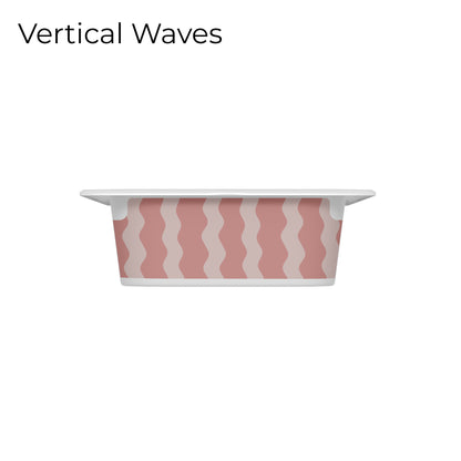 Pink_vinyl_decal_for_IKEA_Trofast_box_vertical_waves_design_short_side_size_S