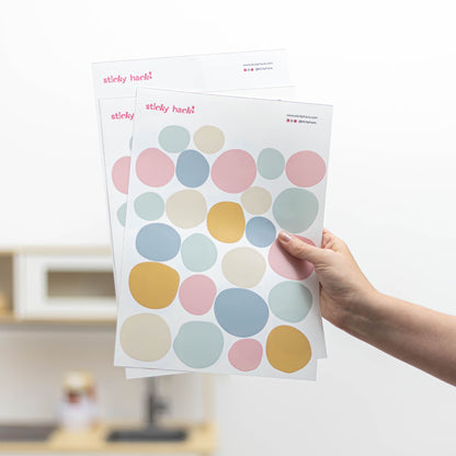 Pegatinas para pared Irregular Dots