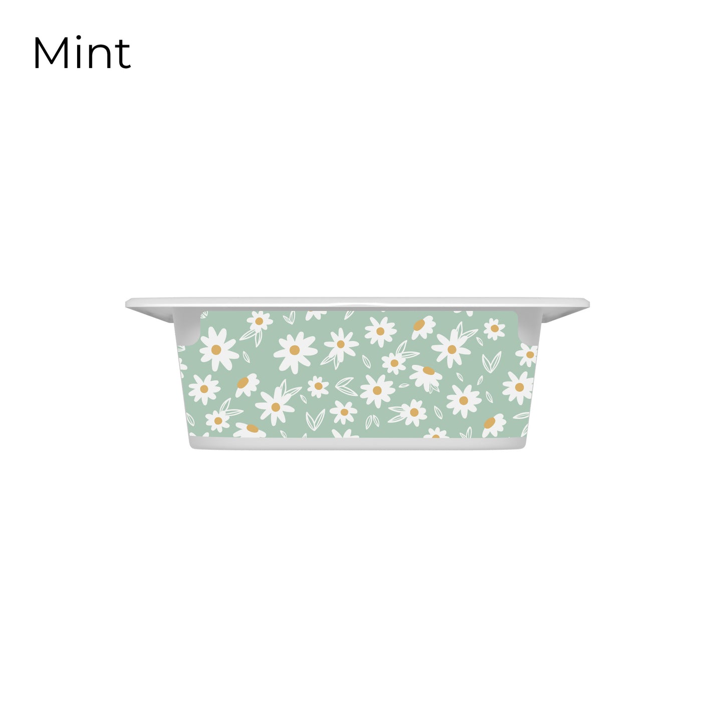 Pegatinas TROFAST | Cajones lado corto | Flores | 6 colores