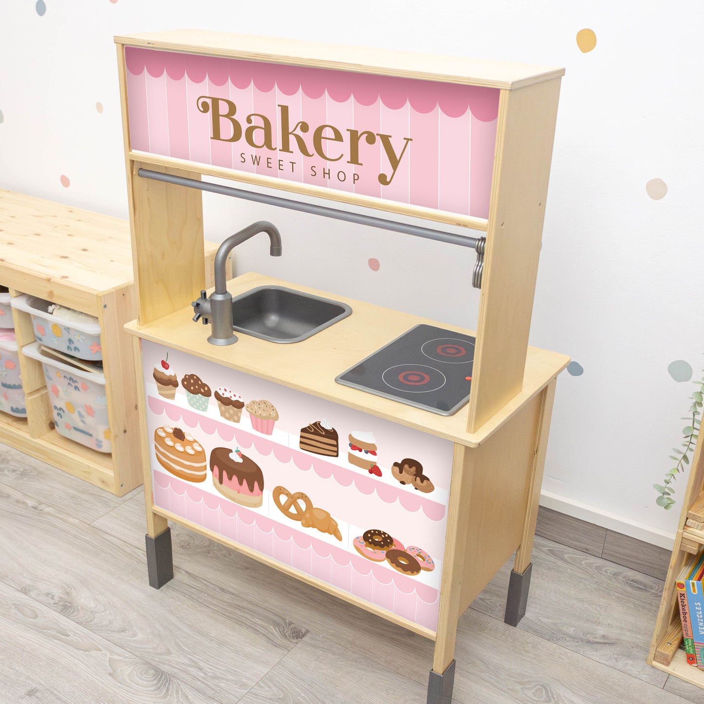 Pegatina para IKEA KITCHEN DUKTIG BAKERY SWEET SHOP