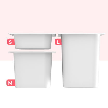 TROFAST Stickers | Short-Side Drawers | Scalloped | 12 Colors