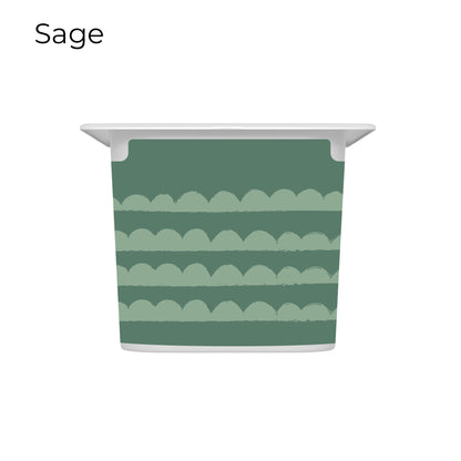 TROFAST Stickers | Short-Side Drawers | Scalloped | 12 Colors