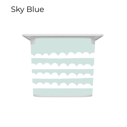 TROFAST Stickers | Short-Side Drawers | Scalloped | 12 Colors