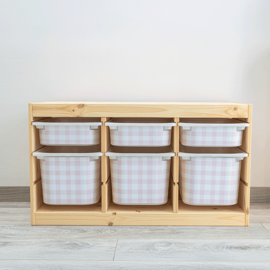 TROFAST Stickers | Short Side Drawers | Vichy | 6 Colors
