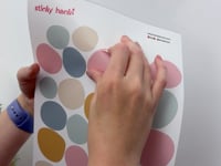 Pegatinas para pared Irregular Dots