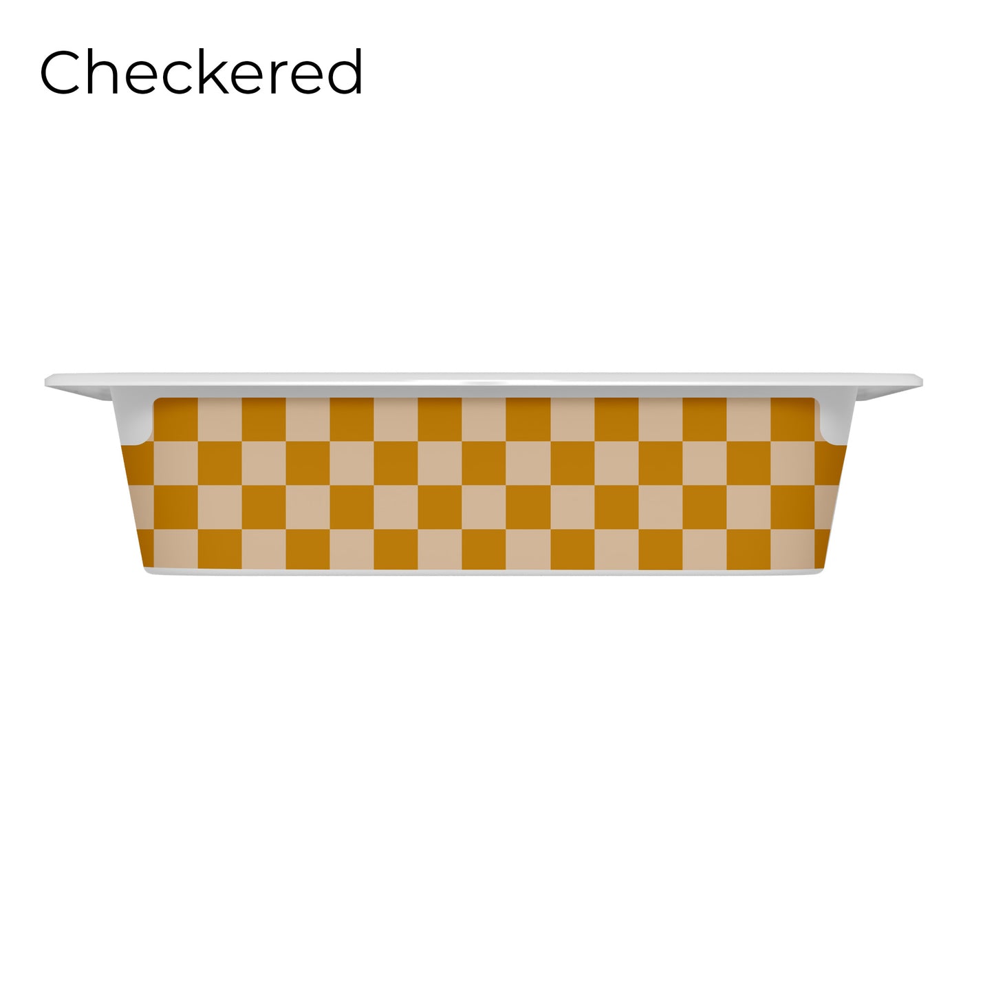 Revêtements en vinyle individuels pour tiroirs IKEA Trofast - Motifs moutarde et rose pâle