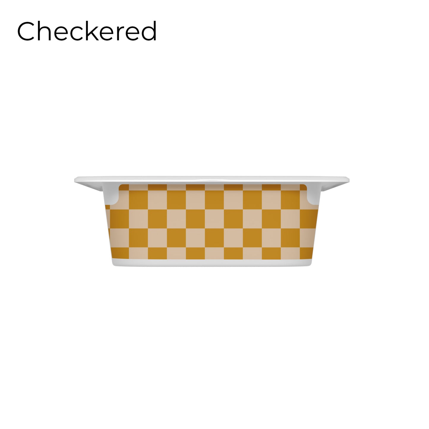 Revêtements en vinyle individuels pour tiroirs IKEA Trofast - Motifs moutarde et rose pâle