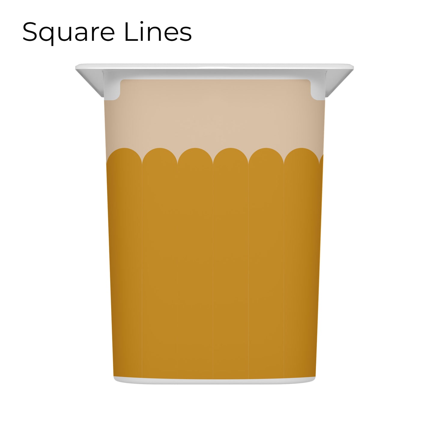 Revêtements en vinyle individuels pour tiroirs IKEA Trofast - Motifs moutarde et rose pâle