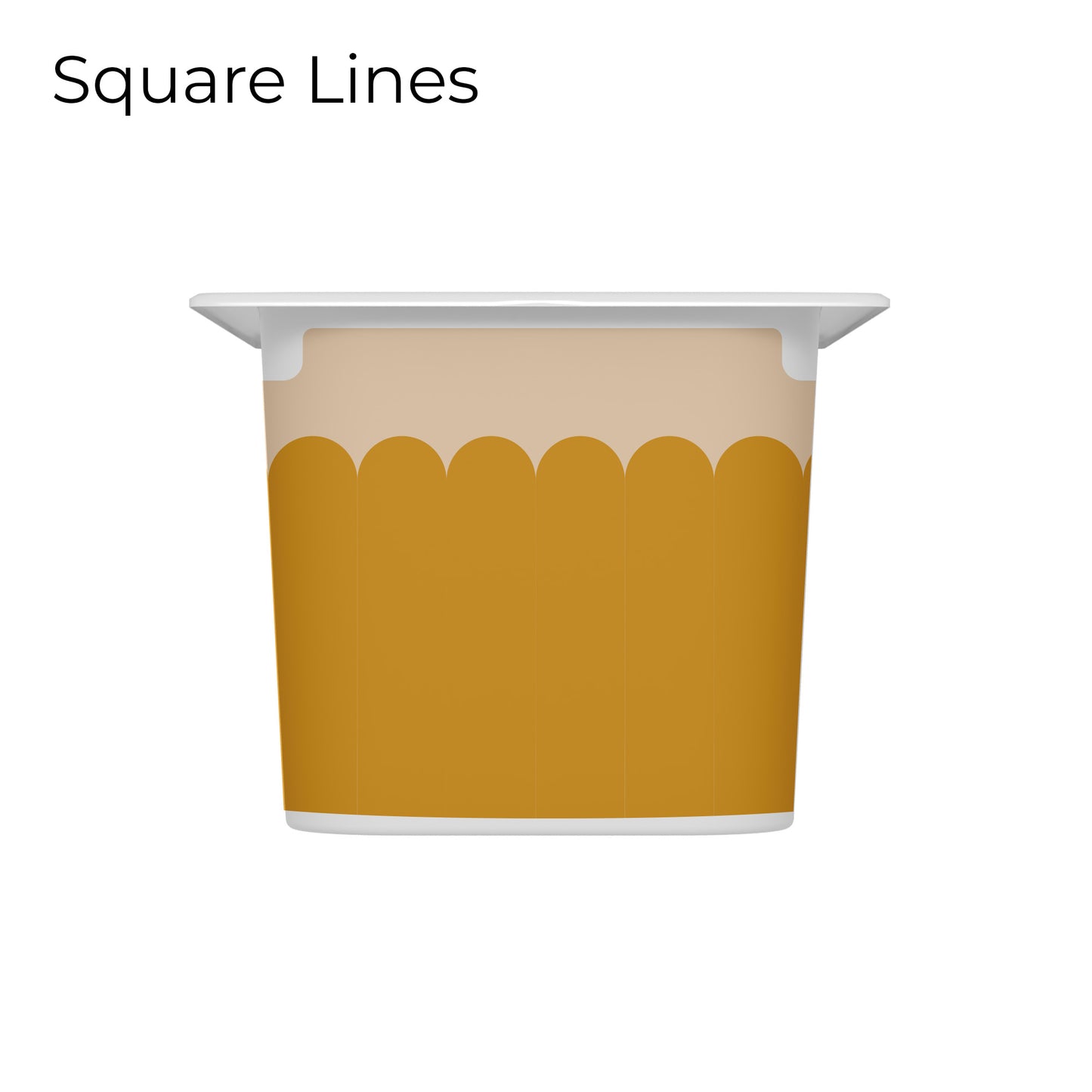 Revêtements en vinyle individuels pour tiroirs IKEA Trofast - Motifs moutarde et rose pâle