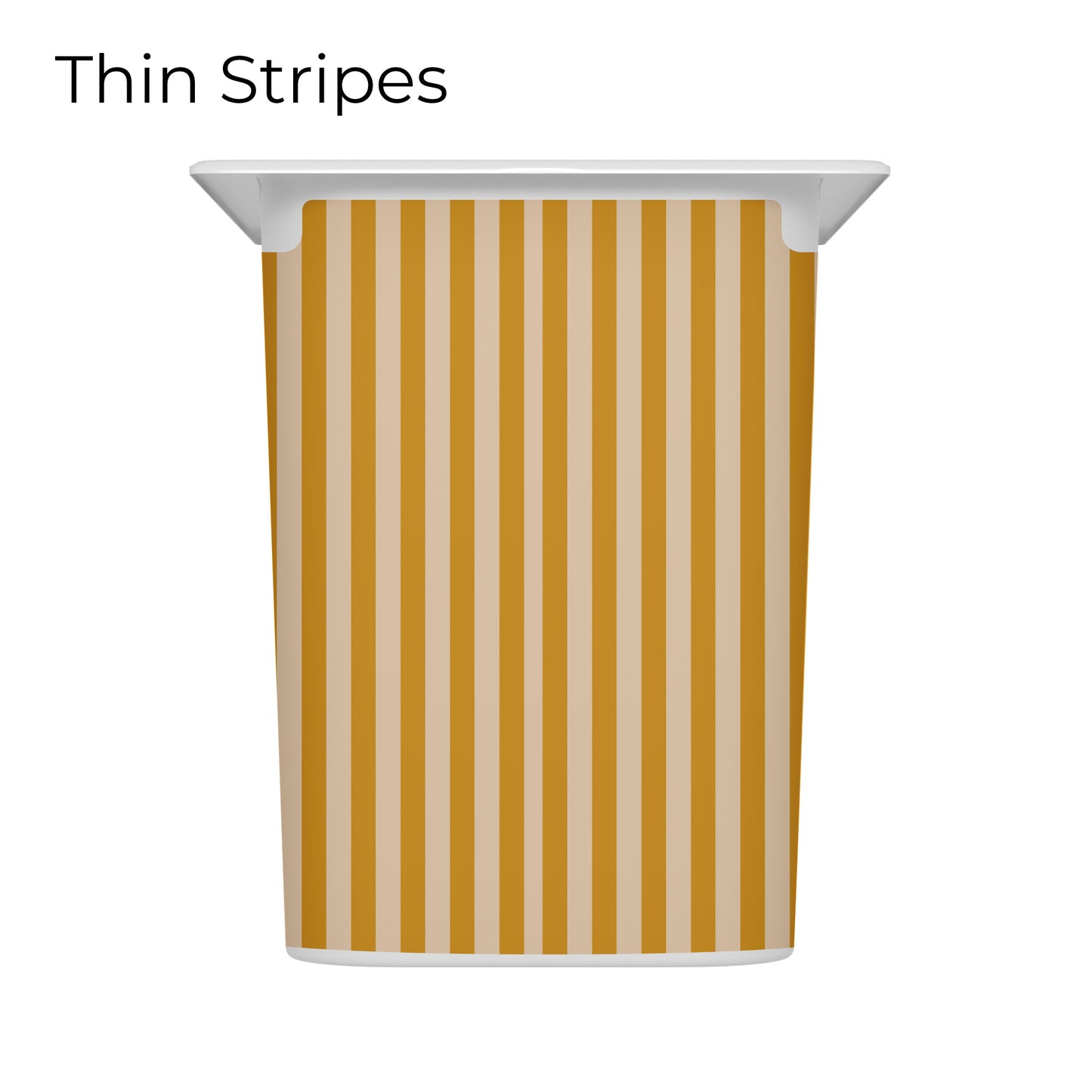 Revêtements en vinyle individuels pour tiroirs IKEA Trofast - Motifs moutarde et rose pâle