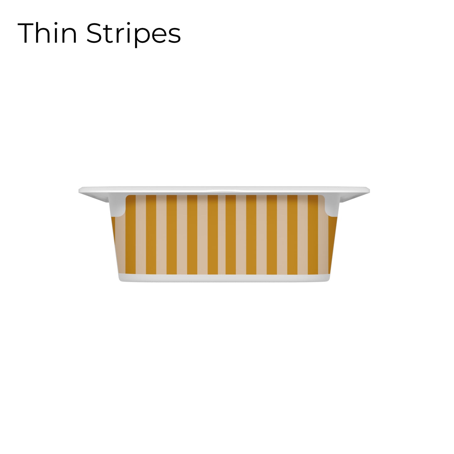 Revêtements en vinyle individuels pour tiroirs IKEA Trofast - Motifs moutarde et rose pâle