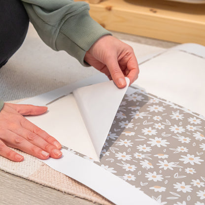 Pegatinas TROFAST | Cajones lado corto | Flores | 6 colores