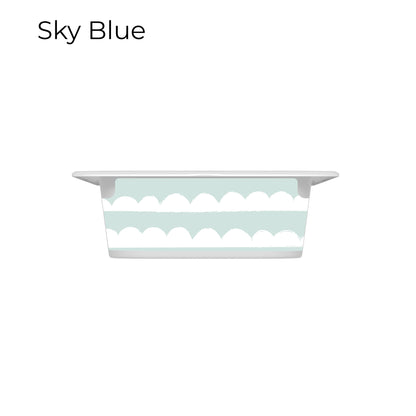 TROFAST Stickers | Short-Side Drawers | Scalloped | 12 Colors
