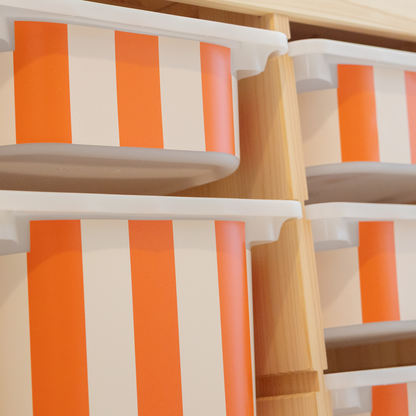 TROFAST Stickers | Short Side Drawers | Stripes | 6 Colors